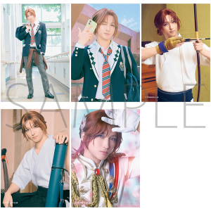 2.5次元ダンスライブ「ツキウタ。」ステージ第15幕「SCHOOL REVOLUTION 月野学園物語 -百年アオハル-」同時通販 ブロマイドセット(5枚セット) 葉月 陽