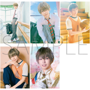 2.5次元ダンスライブ「ツキウタ。」ステージ第15幕「SCHOOL REVOLUTION 月野学園物語 -百年アオハル-」同時通販 ブロマイドセット(5枚セット) 神無月 郁