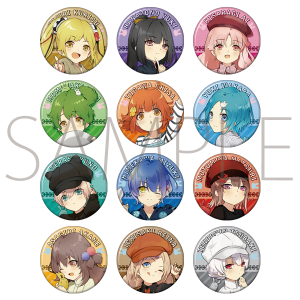 池袋月野亭 「つきのていをおてつだい」 キャラバッジコレクション(Fluna・Seleas)おてつだいver.