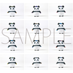 「ツキステ。」第10幕『月歌奇譚 太極伝奇』 パペラ・フィンガーマスコットコレクション 笹熊【セット販売】