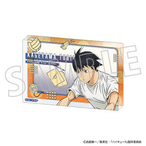 ハイキュー!! アクリルブロック／岩泉 一 体力測定: キャラグッズ