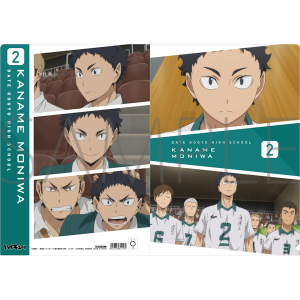 ハイキュー!! TO THE TOP 場面写クリアファイル 白鳥沢学園高校