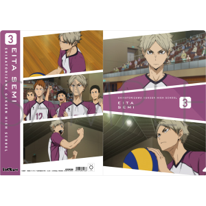 ハイキュー!! TO THE TOP 場面写クリアファイル 戸美学園高校