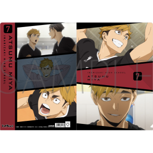 ハイキュー!! TO THE TOP 場面写クリアファイル 稲荷崎高校 角名