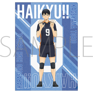 商品検索ハイキュー!! クリアファイル(ピックアップ 発売日＋