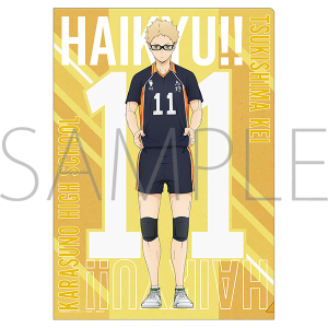 商品検索ハイキュー!! クリアファイル(ピックアップ 発売日＋