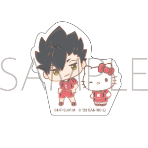 ★最終値下げです★ハイキュー サンリオ 黒尾鉄朗×ハローキティ ハイキュー×サンリオキャラクターズ ちみっともぬい 黒尾鉄朗