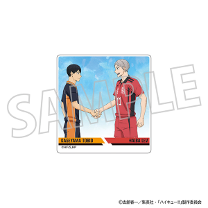 ハイキュー!! 和紙風缶バッジコレクション／烏野: キャラグッズ