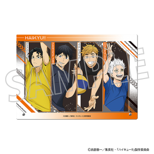 ビジュアル色紙 ハイキュー ハイキュー!! 箔押しミニ色紙