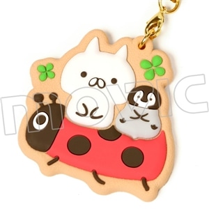 ねこぺん日和 クッキー風ラバスト てんとう虫