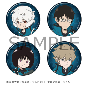 缶バッジセット キービジュアル 4個セット