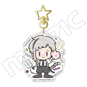 文豪ストレイドッグス アクリルキーホルダー 芥川龍之介 レトロ