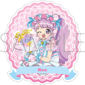 プリパラ　キャラ缶バッジ vol.3 セット5枚 みれぃ　あろま　ひびき　他 アイドルランドプリパラ ハート缶バッジセット(あまり＆ポォロロ