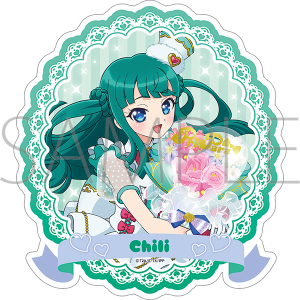 プリパラ 東堂シオン 缶バッジ ムービック アニメイト プリパラ アクリルステッキ／東堂 シオン: キャラグッズ