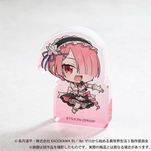 Re：ゼロから始める異世界生活 グリッター缶バッジ／ラム