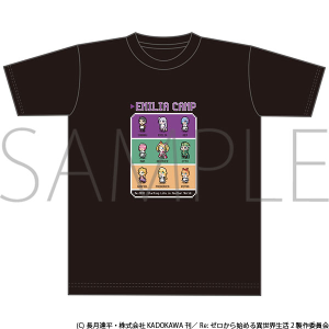 Re：ゼロから始める異世界生活 Tシャツ side魔女: キャラグッズ