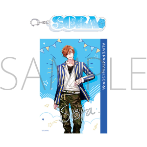 ALIVE PARTY Ver.SOARA 同時通販 アクリルブロックキーホルダー(2Lブロマイド付き) SOARA 大原 空