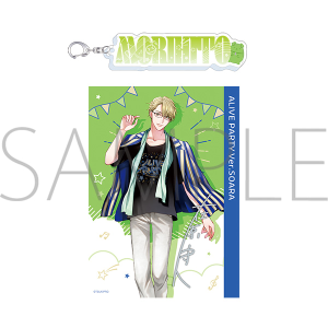 ALIVE PARTY Ver.SOARA 同時通販 アクリルブロックキーホルダー(2Lブロマイド付き) SOARA 在原守人