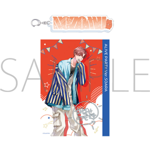 ALIVE PARTY Ver.SOARA 同時通販 アクリルブロックキーホルダー(2Lブロマイド付き) SOARA 七瀬 望