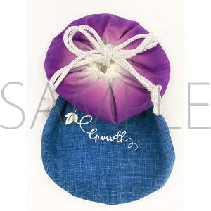 2.5次元ダンスライブ「ALIVESTAGE」Episode 5 「月野百鬼夜行綺譚 天獄 -君死にたまふことなかれ-」 朝顔巾着ポーチ(Growth Ver.) 2L判ブロマイド1枚付き