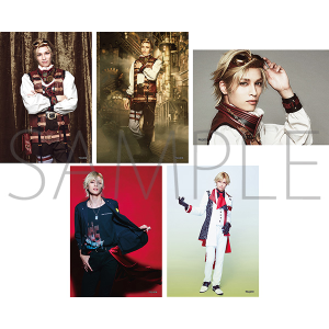 S.Q.S Episode 6 キソセカイステージ:zwei「アカイホノオ」 ブロマイド5枚セット 【B】奥井 翼