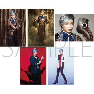 S.Q.S Episode 6 キソセカイステージ:zwei「アカイホノオ」 ブロマイド5枚セット 【D】村瀬 大