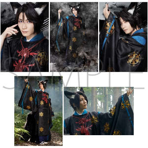 2.5次元ダンスライブ「ALIVESTAGE」Episode 5 「月野百鬼夜行綺譚 天獄 -君死にたまふことなかれ-」 【J】ブロマイドセット(5枚セット) 黒天狐(始)