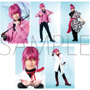 2.5次元ダンスライブ「VAZZROCK STAGE」Episode2 『ペトリコール・ノスタルジー』 【L】ブロマイドセット(5枚セット) 名積ルカ