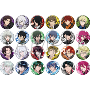 VAZZROCK LIVE 2020 キャラバッジコレクション(全24種) ジャケットイラストVer.