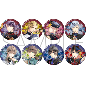 2.5次元ダンスライブ「S.Q.S Episode 10」『月野奇譚 太極伝奇 -干戈騒乱-』 キャラバッジコレクション SQ(全8種)※ランダム3個セット