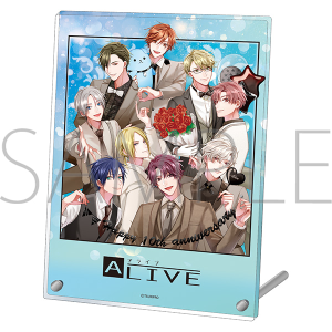 ALIVE クリアファイル／ALIVE 10周年イラスト: キャラグッズ