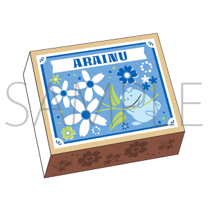 ALIVE マッチ箱風ミニメモ アライヌ