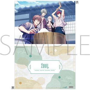 アイドリッシュセブン(原作版) クリアファイル ZOOL 謹賀新年2023