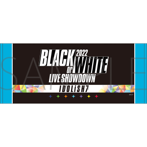 再販分】アイドリッシュセブン（原作版） Tシャツ フリーサイズ BLACK or WHITE LIVE SHOWDOWN 2022:  キャラグッズ｜ムービック（movic）