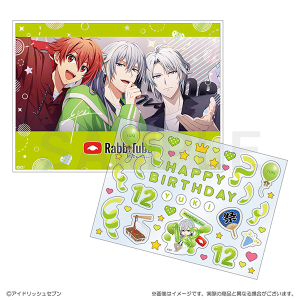 アイドリッシュセブン RabbiTube mini デコシール付きカード