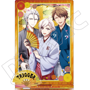 アイドリッシュセブン(原作版) アクリルスタンド TRIGGER 謹賀新年2019