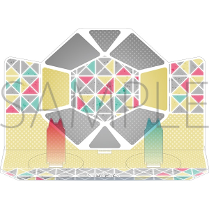 ZIX フィンガーマスコット・PUPPELA(パペラ) PUPPELA(パペラ)のおともだちスタンド 狼&狐【ZIX】