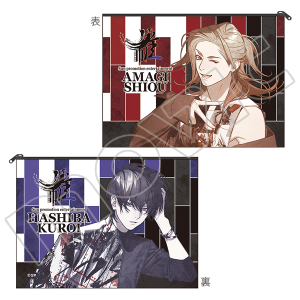 ZIX 缶バッジセット 2個セット 等身イラスト: キャラグッズ