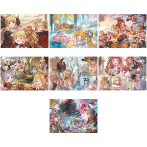 グランブルーファンタジー 根付けストラップ ビカラ グランブルーファンタジー（原作版） 絵馬風キーホルダー