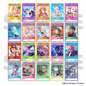 バンドリ! ガールズバンドパーティ! バックステージパス風ブロマイドコレクション B
