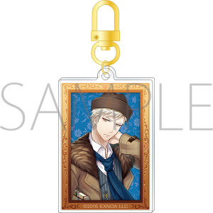 アクリルキーホルダー <二葉亭四迷>の肖像 文豪とアルケミスト展 事後通販