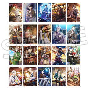 文豪とアルケミスト 文アル 箔押しプラブロマイド box ブロマイド 一般予約】文豪とアルケミスト トレーディング箔押しプラ