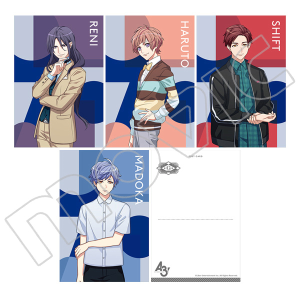 A3! ミニ色紙コレクション Vol.13 春組&夏組: キャラグッズ