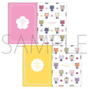 ちぇ♡ ページ　A3 A3! withCAT illustration Ver. 硬質カードケース／夏組: キャラ