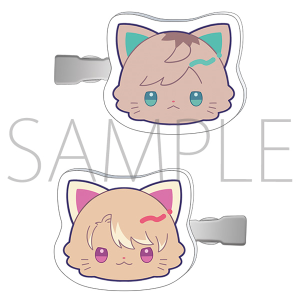 A3! withCAT illustration Ver. 前髪クリップ／皇 天馬・瑠璃川