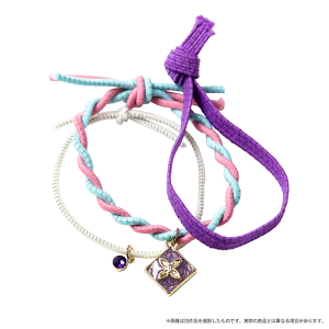 ☆鬼滅の刃☆ しのぶ & カナヲ ブレスレット セット 鬼滅の刃 静電気軽減ブレスレット 栗花落 カナヲ: キャラグッズ
