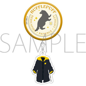ハリーポッター チャーム付缶バッジ／Gryffindor: キャラグッズ