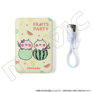 うさまる アクリルキーホルダー うさまる（FRUITS PARTY）: キャラグッズ｜ムービック（movic）