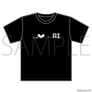 【A.I.Channel】 キズナアイ Tシャツ (ブラック) M