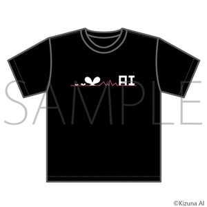 【A.I.Channel】 キズナアイ Tシャツ (ブラック) XL